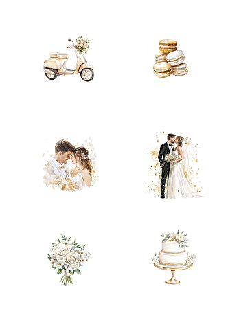 Papper Klippark - Marry Me -  A4