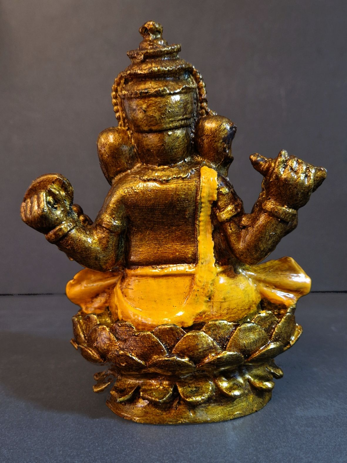 Ganesha Gurita Staty - 15 cm - 2