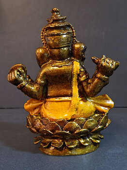 Ganesha Gurita Staty - 15 cm