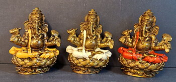 Ganesha Gurita Staty - 15 cm