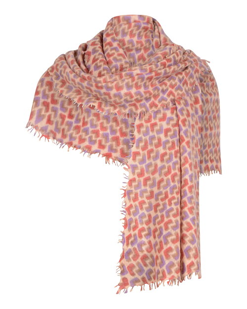 Sjal Street Nomad röd/lila - 3