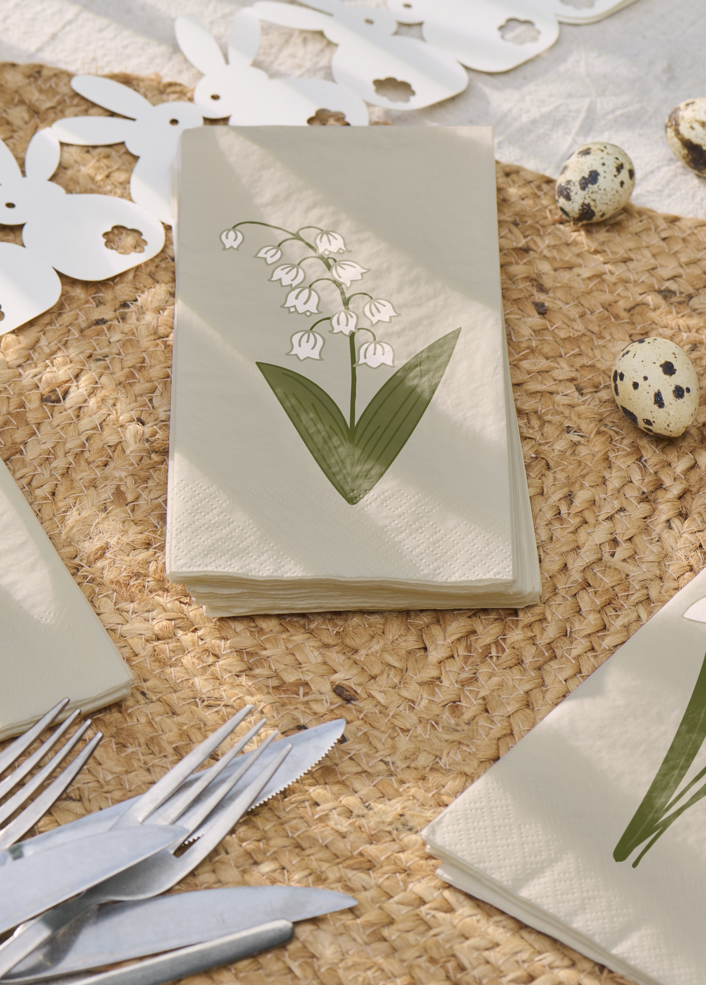 Servett Liljekonvalj - 16-pack - 40x40 cm