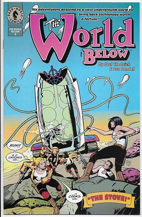 World Below Set # 1-4 NM- Paul Chadwick