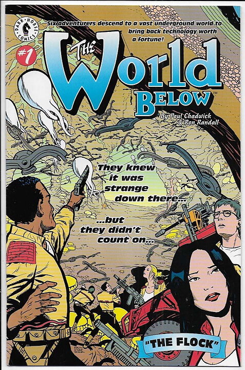 World Below Set # 1-4 NM- Paul Chadwick