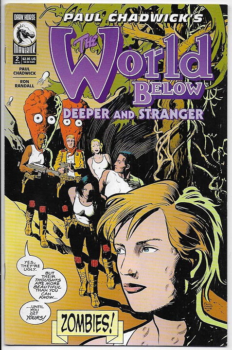 World Below: Deeper and Stranger Set # 1-4 NM- Paul Chadwick