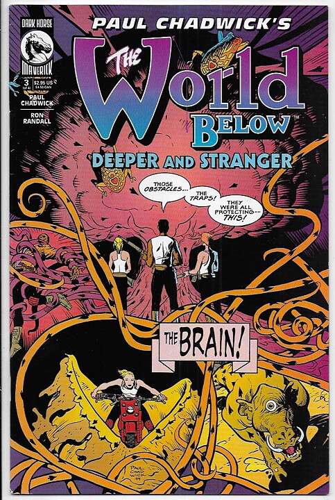 World Below: Deeper and Stranger Set # 1-4 NM- Paul Chadwick