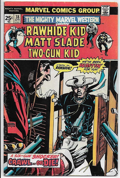 Mighty Marvel Western # 38 VF