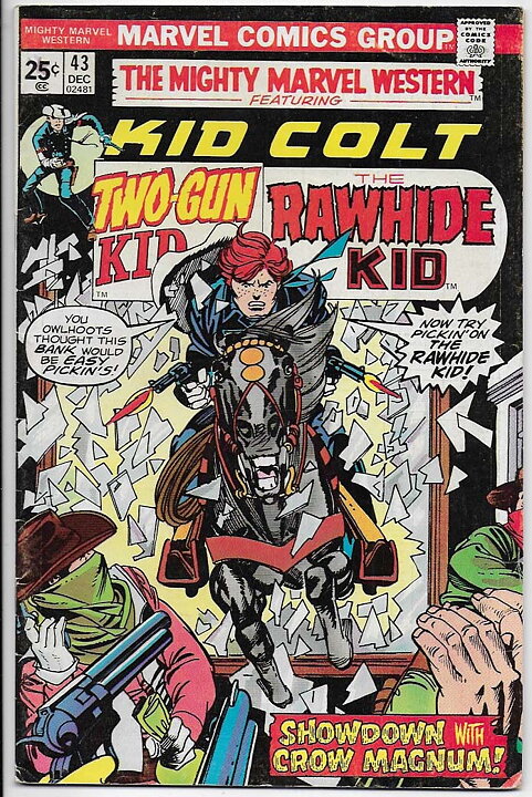 Mighty Marvel Western # 43 VF