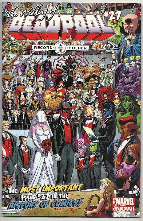 Deadpool Volume 3 # 27 NM The Wedding of Deadpool