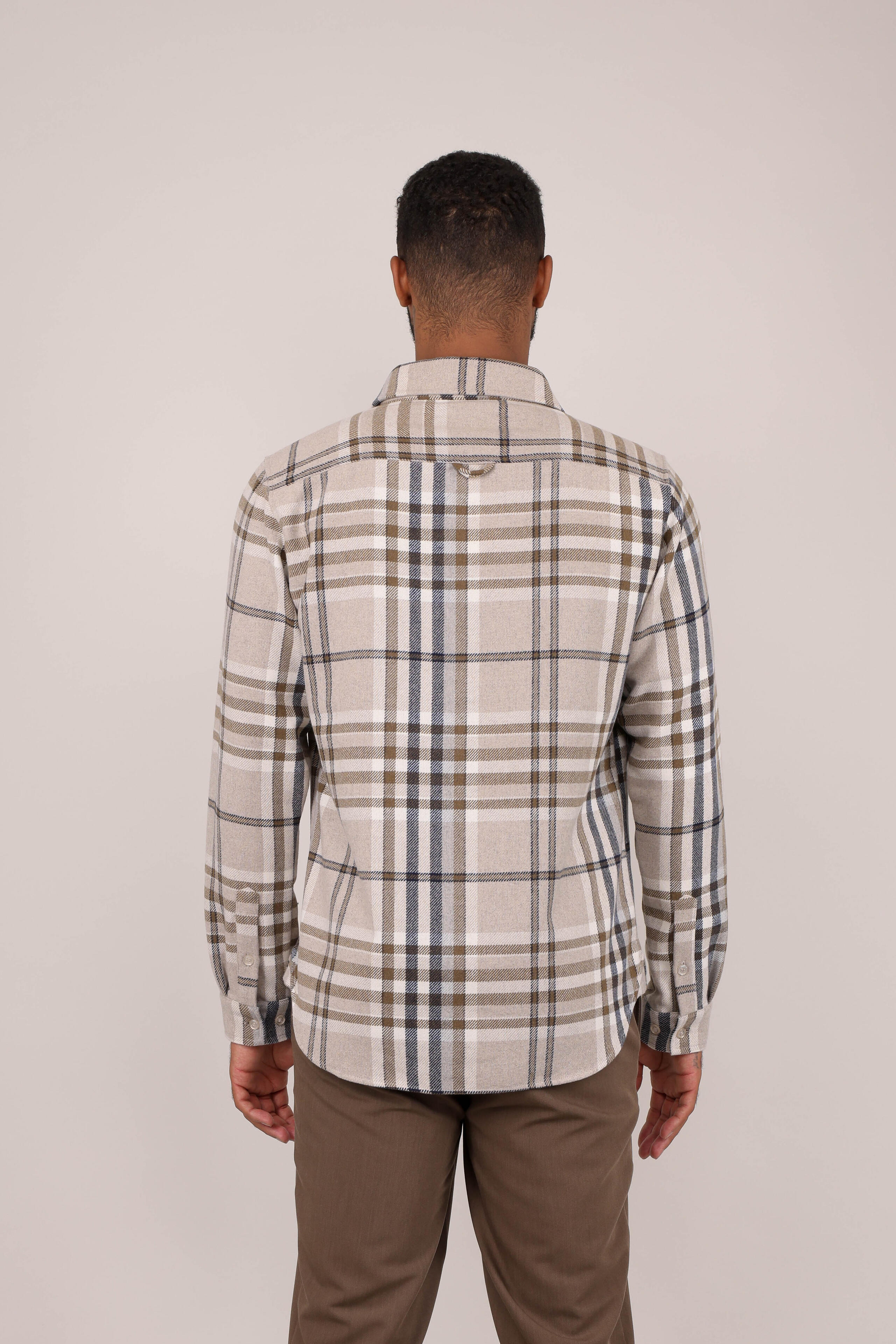 Urban Pioneers - Made Shirt - Sand Check - 4