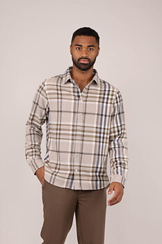 Urban Pioneers - Made Shirt - Sand Check