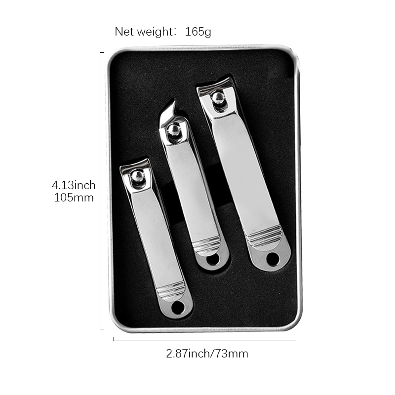 Nagelknipper 3-Pack – complete set voor nagelverzorging - 7