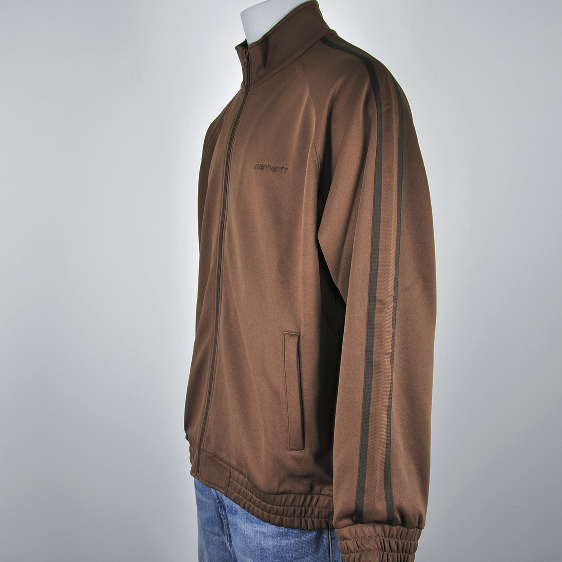 Carhartt WIP - Bolan Sweat Jacket Chocolate/Tobacco - 2