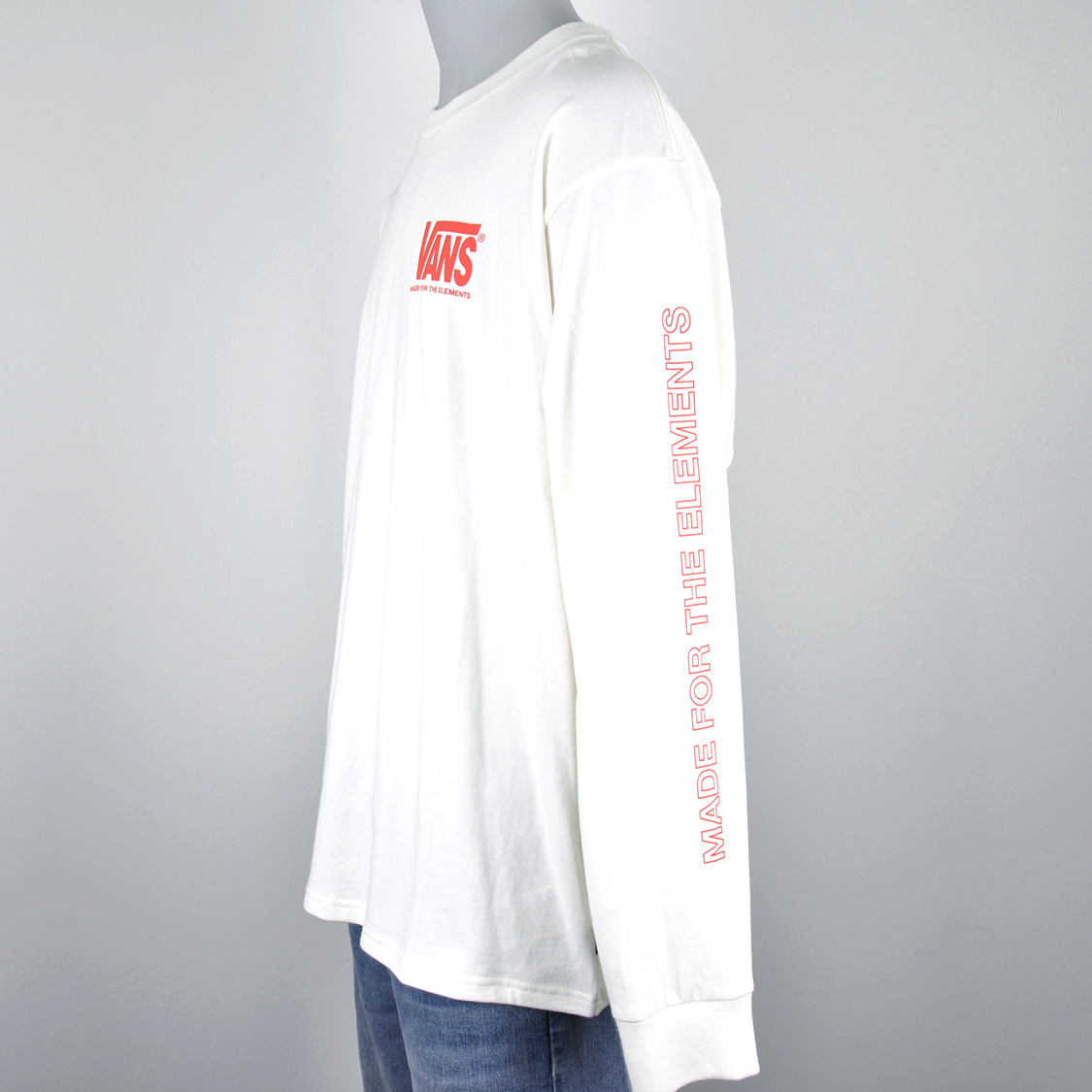 Vans - MTE Warp Check Long Sleeve Egret - 2