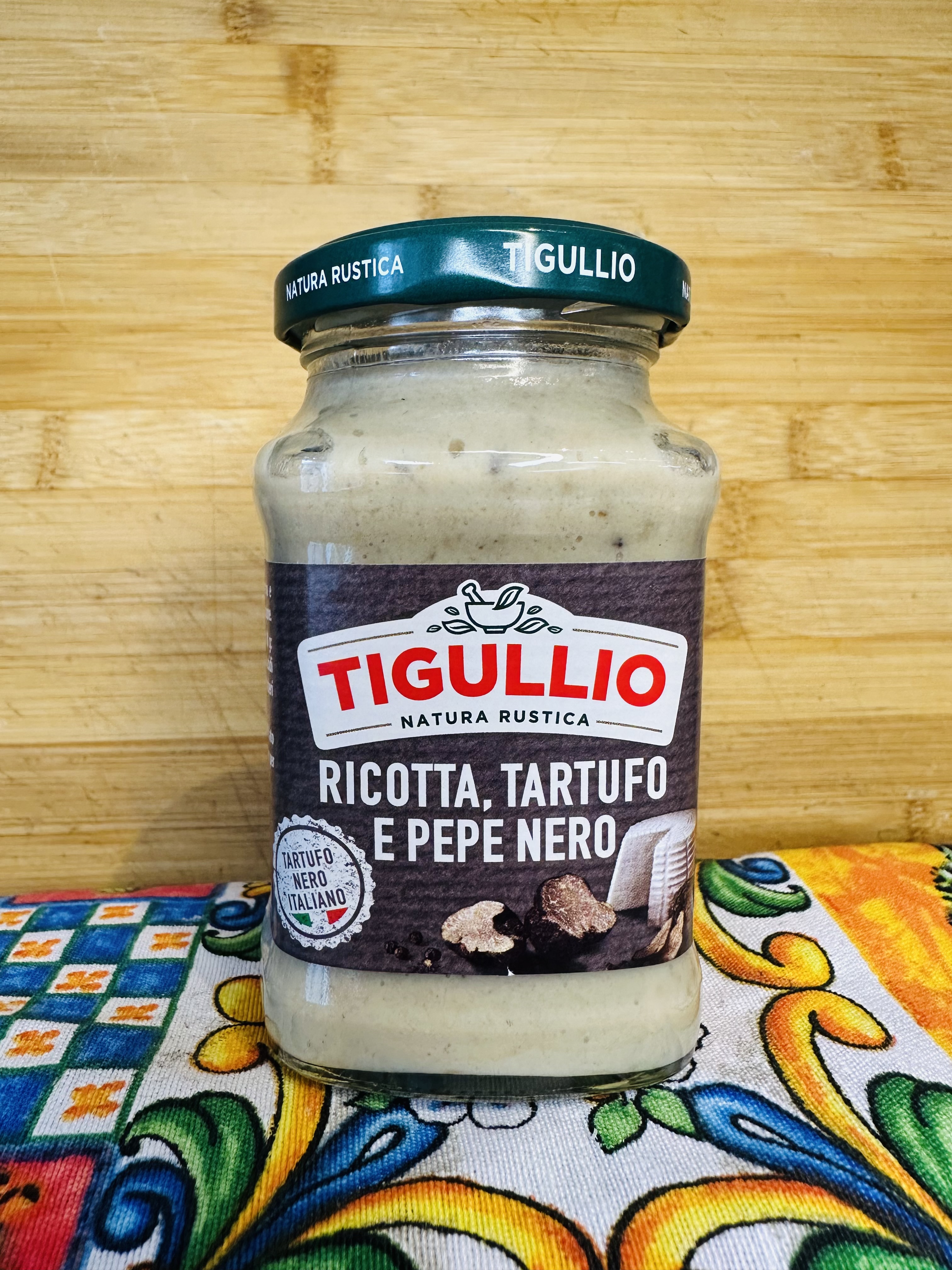 Tigullio Pesto Ricotta Tartufo e Pepe Nero- 190g