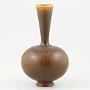 Berndt Friberg (1969) Unique Brown Haresfur Vase 18 cm