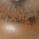 Berndt Friberg (1969) Unique Brown Haresfur Vase 18 cm