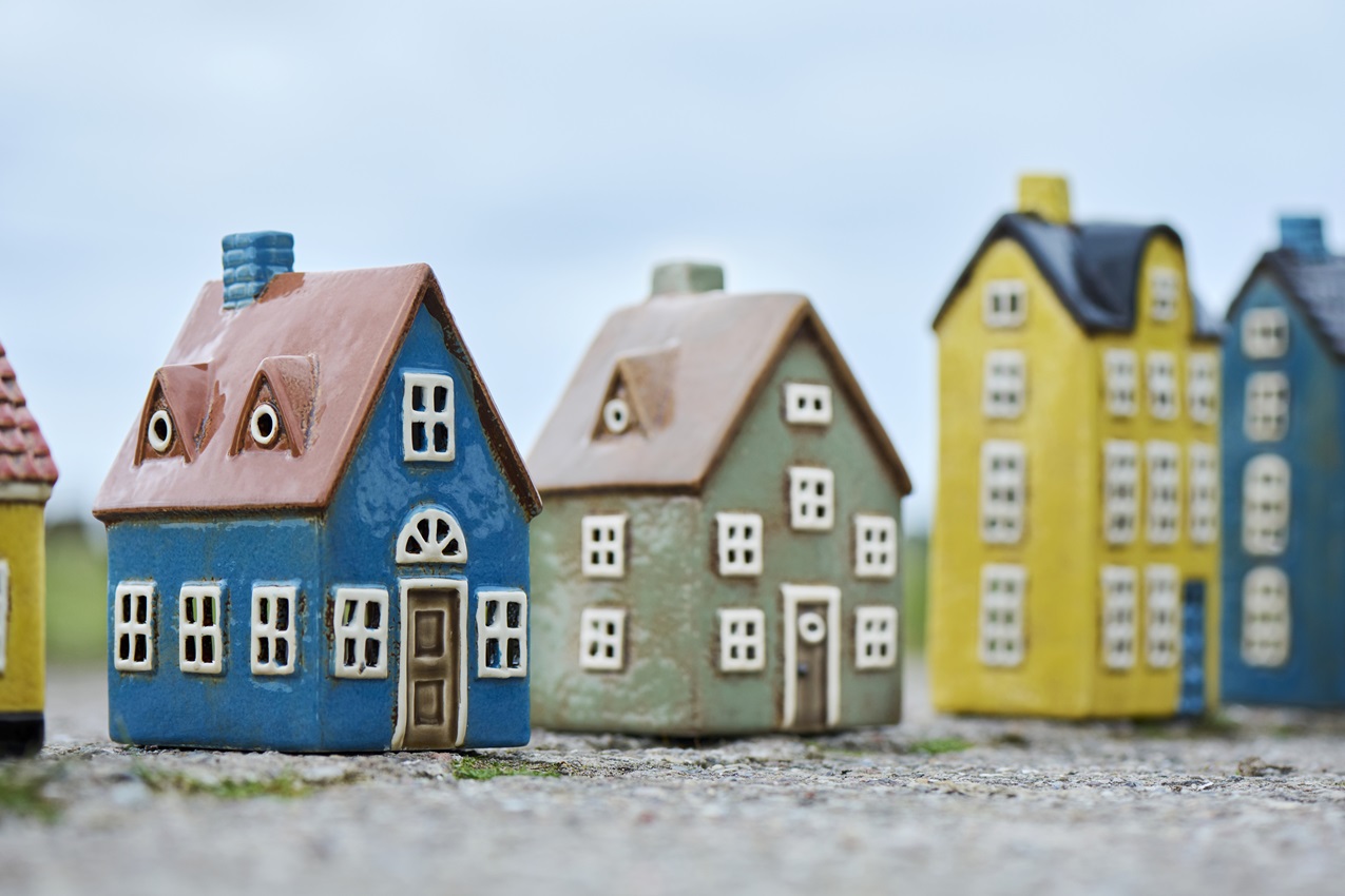 House lantern - Lantern house - Nyhavn - Green - 16.5 cm - 4
