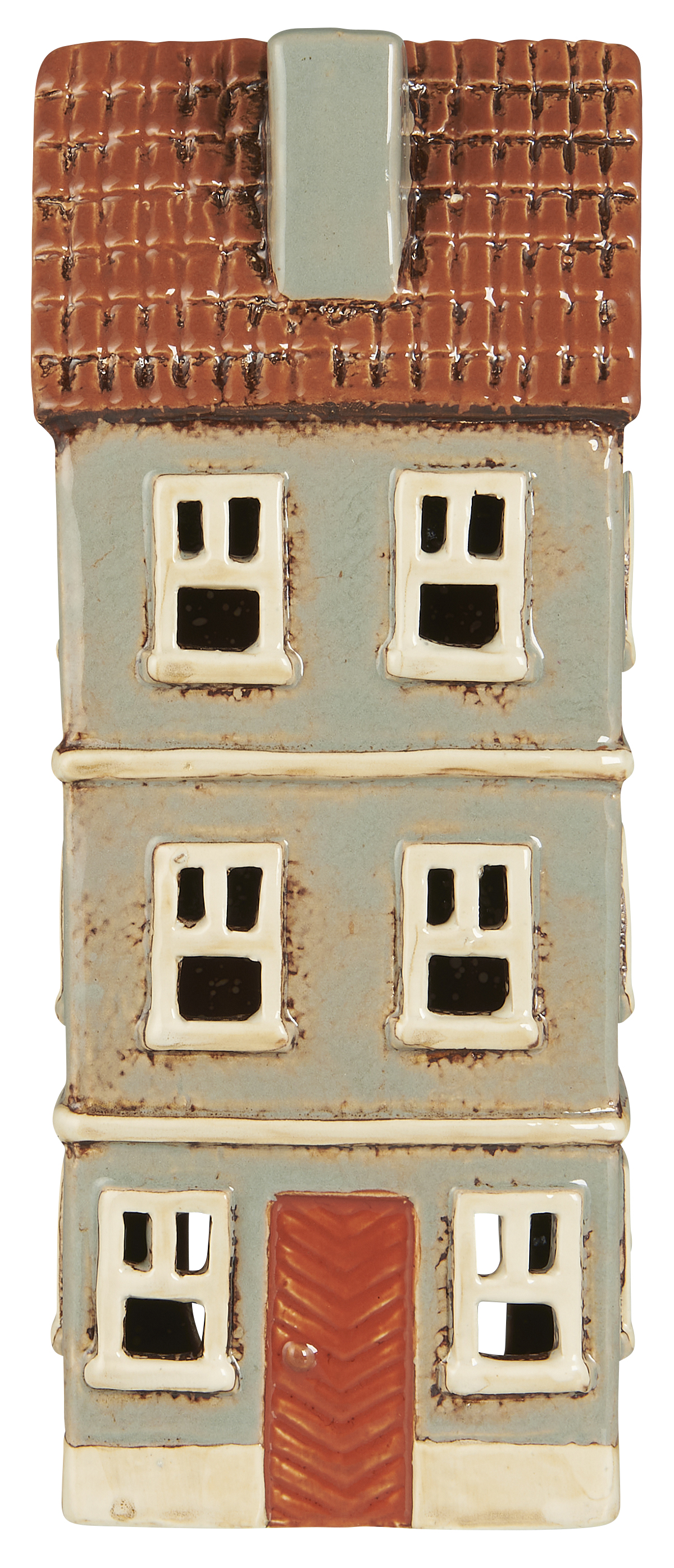 Huslykta - Lykta hus - Nyhavn - Grå - 23,2 cm - 3