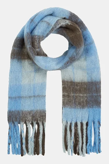 Penn & Ink NY -  Scarf Blue - Light Blue