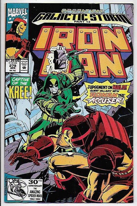 Iron Man # 279 NM-