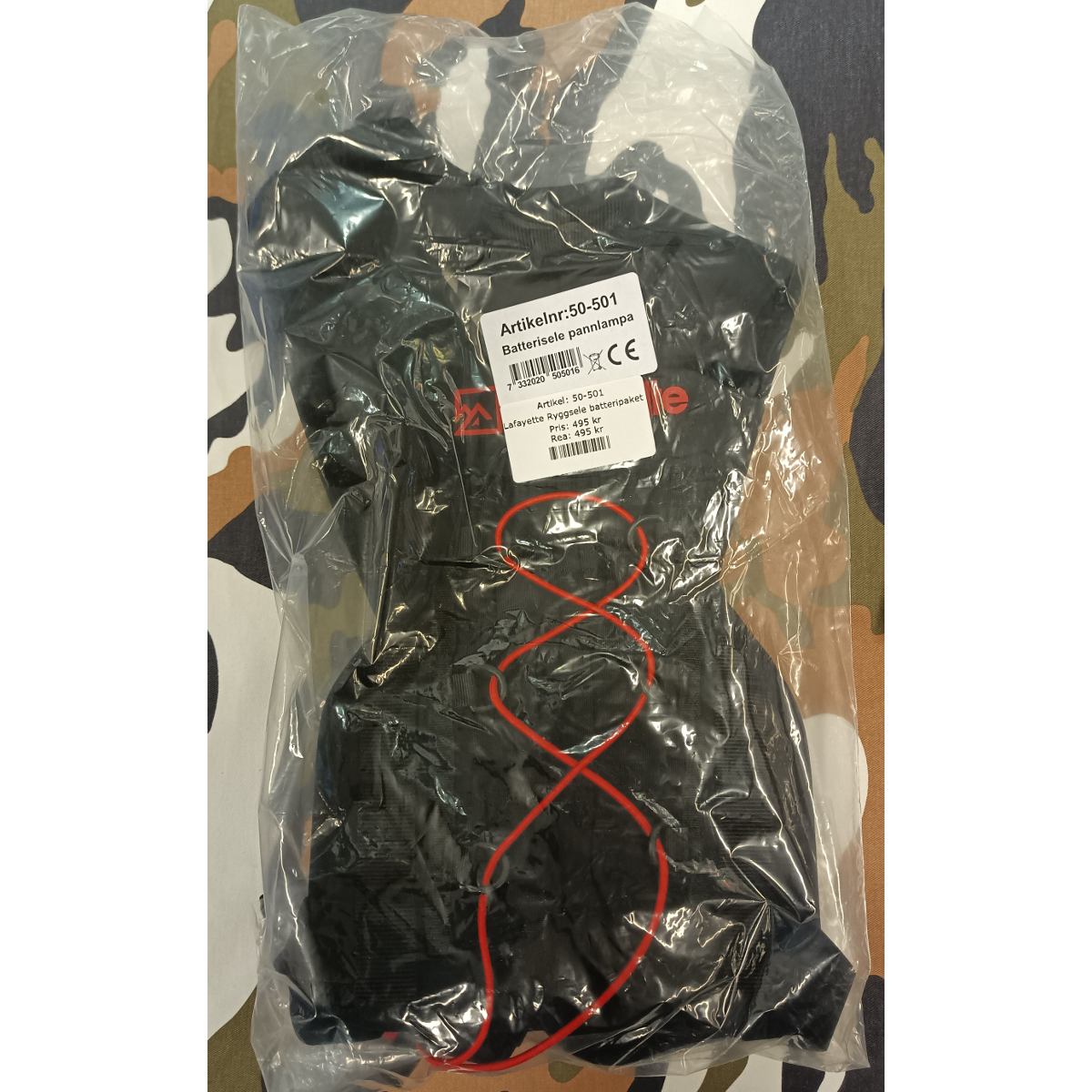 Lafayette Ryggsele batteripaket