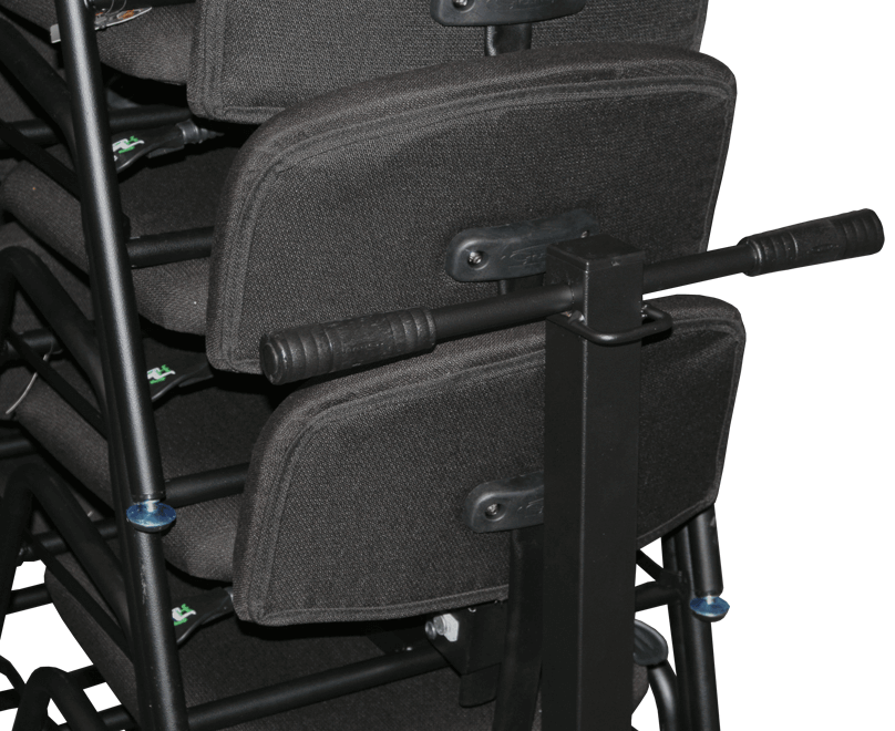 Trolley / orchestra chairs - 4