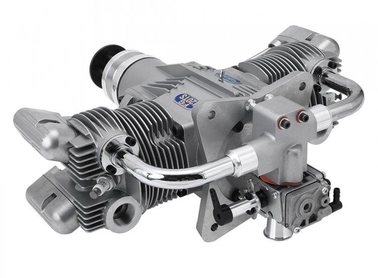 Saito FG-120TS Twin 4-takts Bensinmotor - 2