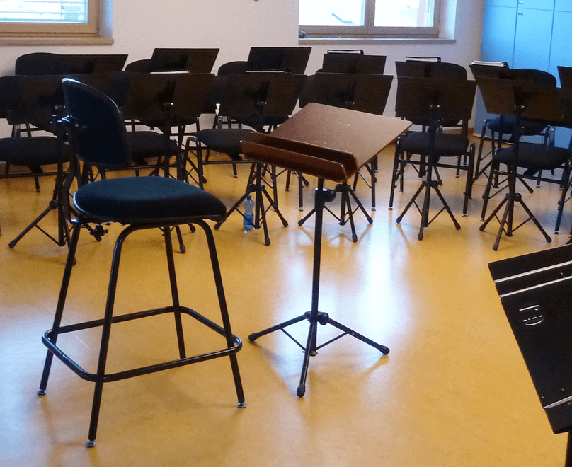 Stol för kontrabasister, percussionister eller orkesterledare - 5