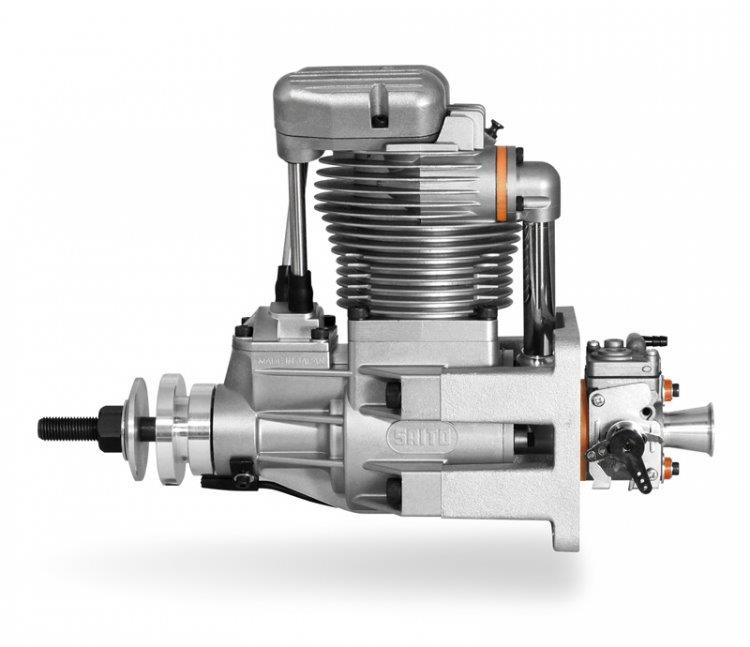 Saito FG-50 50cc 4-takts Bensinmotor - 2