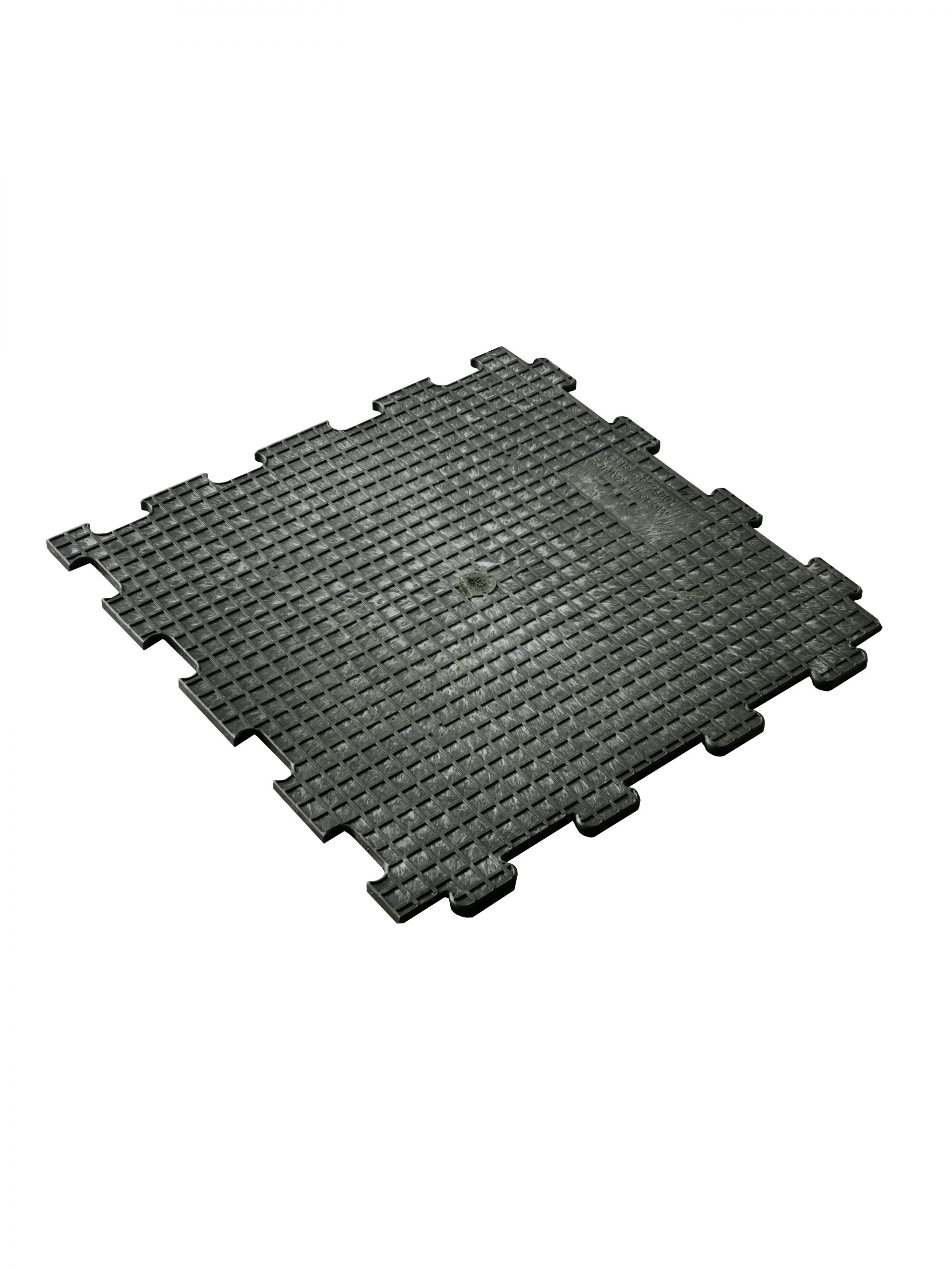PVC Garagematta 13mm 750x750mm (FRI frakt)