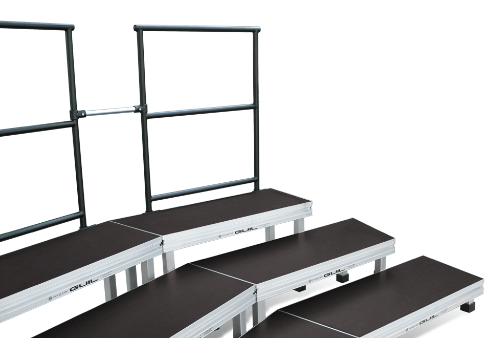 Standing choral risers / Trapezoidal
