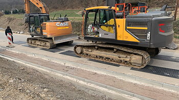 Körplatta 20 ton  15mm 2000x1000mm (FRI frakt)