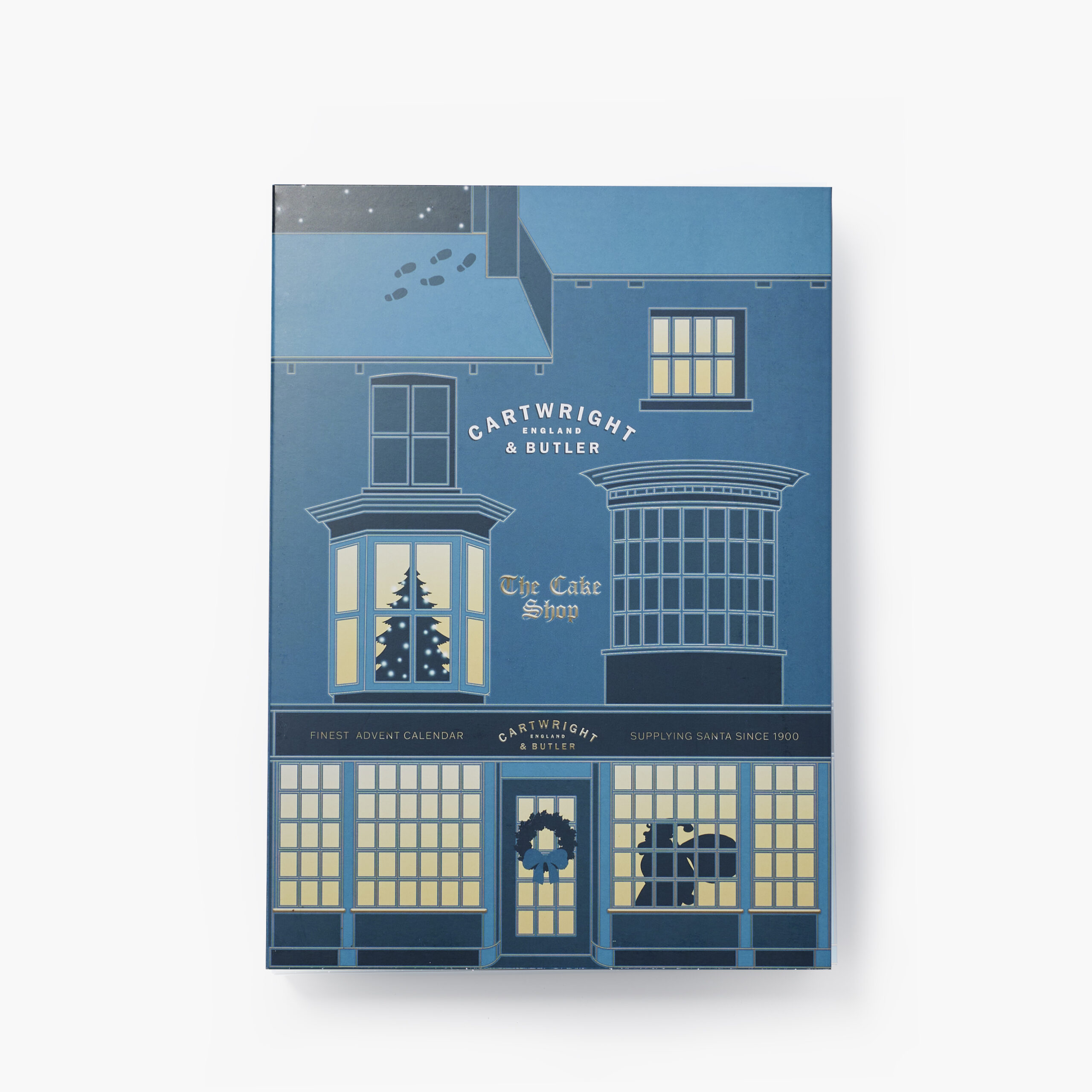 Adventskalender Santa in the Cake Shop 24 luckor Cartwrights
