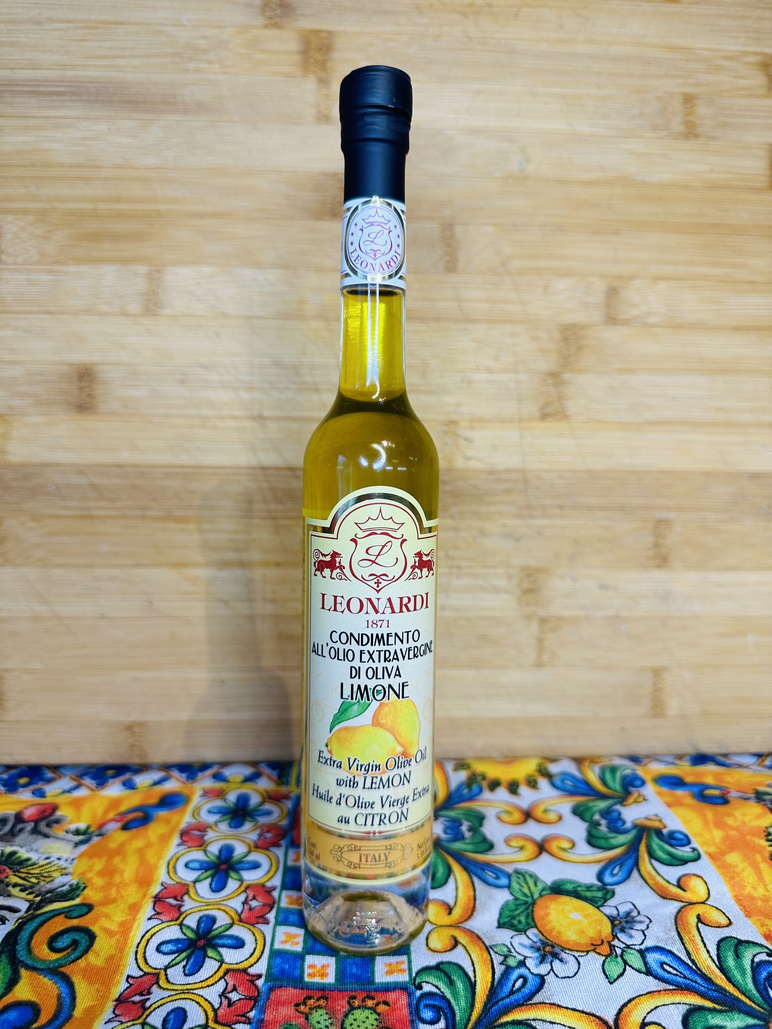 Leonardi, Olio di Oliva  Extra Vergine Limone 100ml