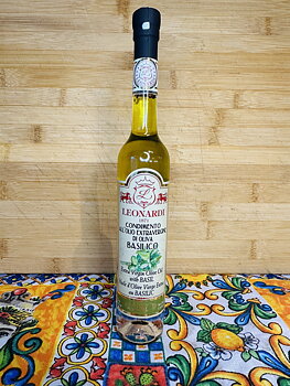 Leonardi, Olio di Oliva  Extra Vergine Basilico 100ml