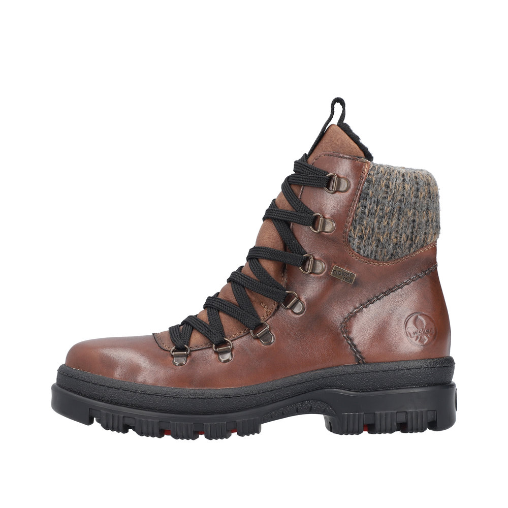 Rieker Damboots med Brodd Brun - 6