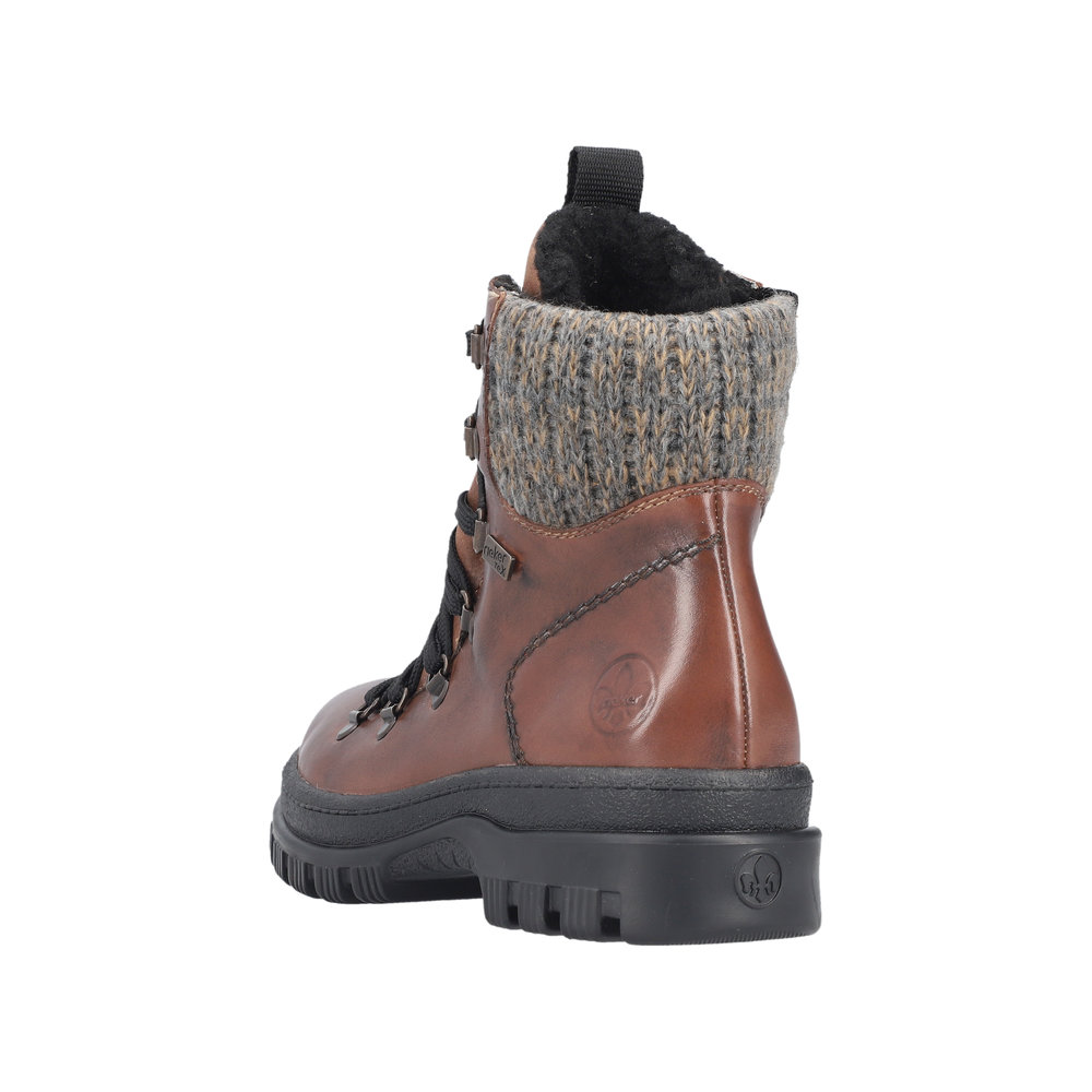 Rieker Damboots med Brodd Brun - 4