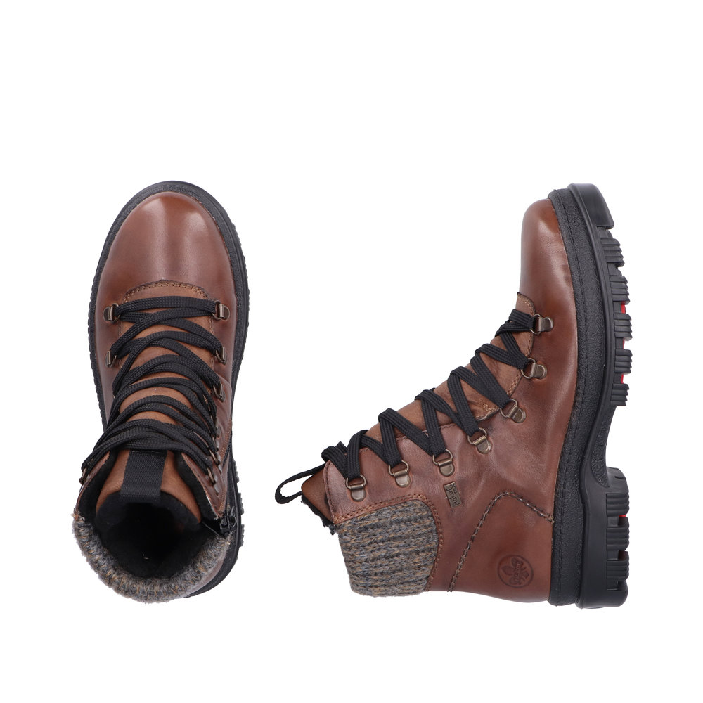 Rieker Damboots med Brodd Brun - 8