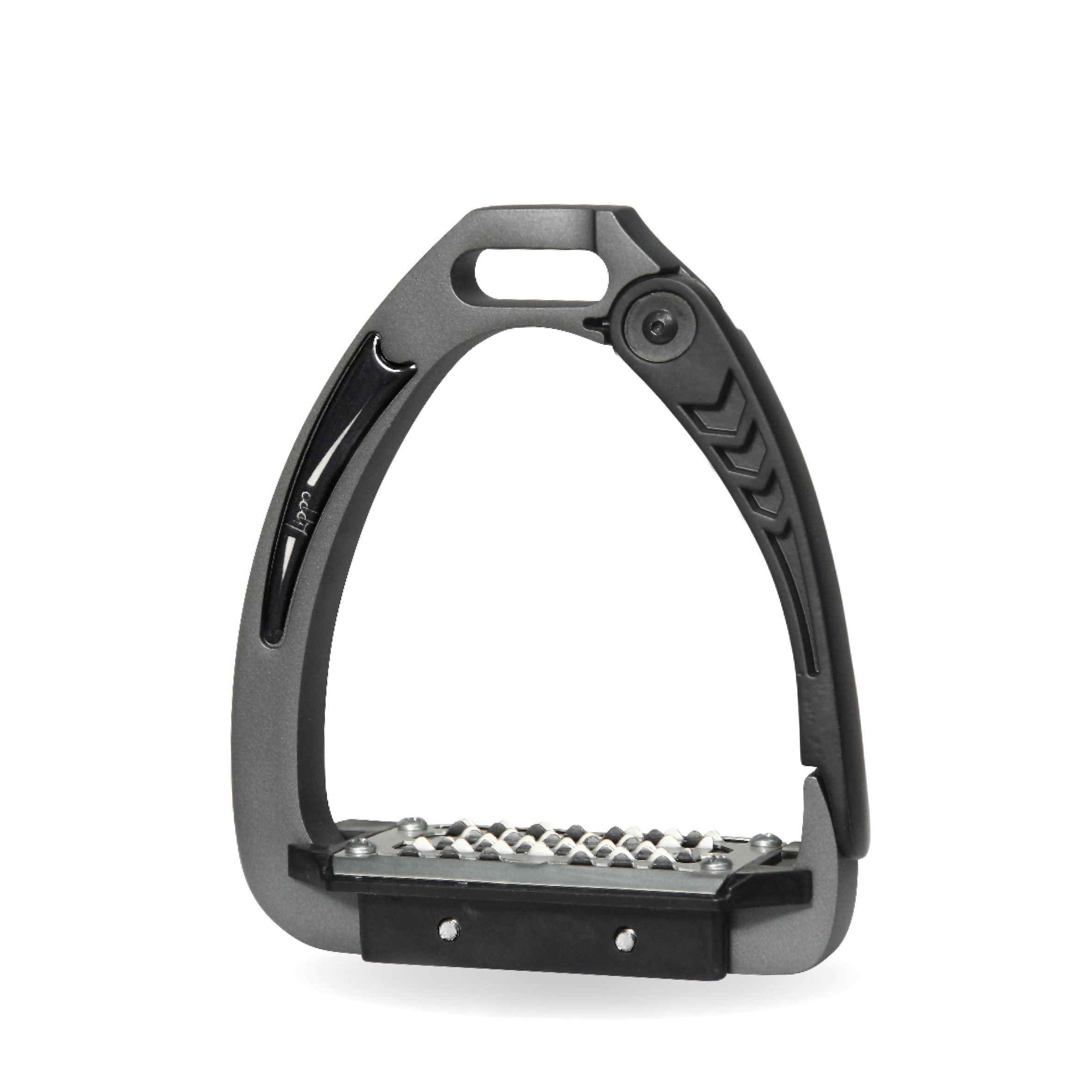 Säkerhetsstigbygel Lippo Titanium matt