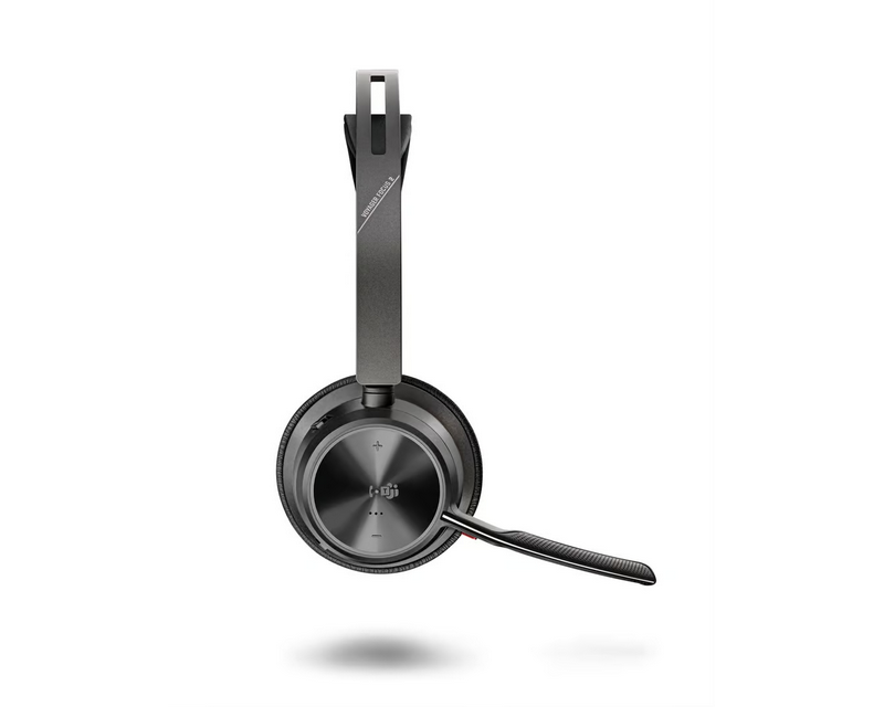 Poly (Plantronics) Voyager Focus 2 med laddningsställ Svart UC, Microsoft Teams - 3