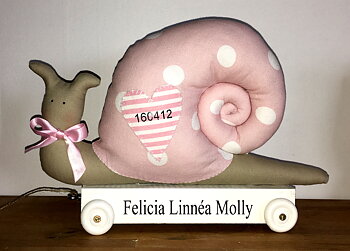 Snigel rosa