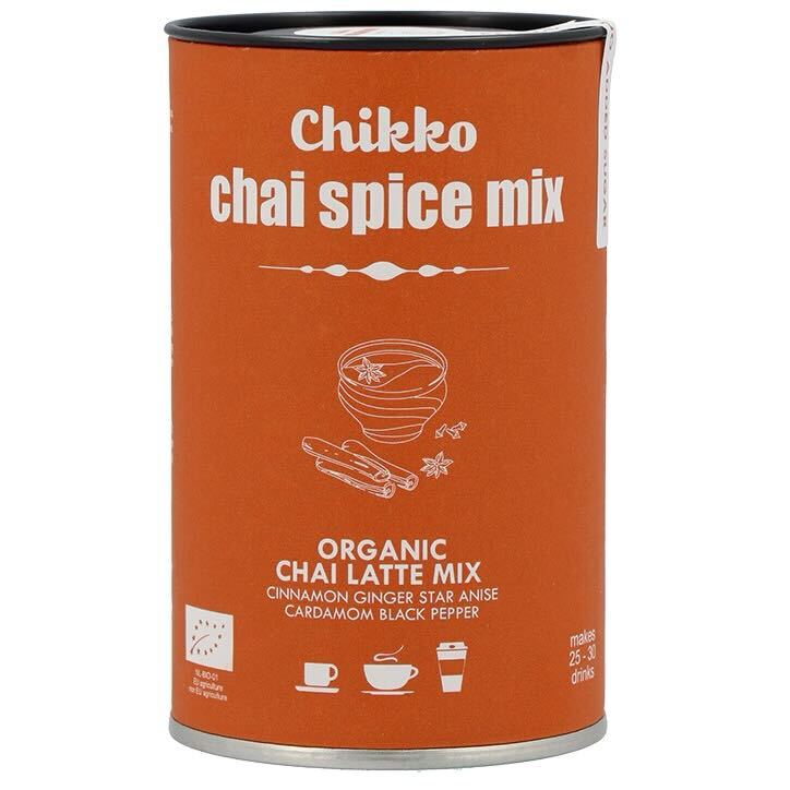 vegansk ekologisk chailattepulver chikko