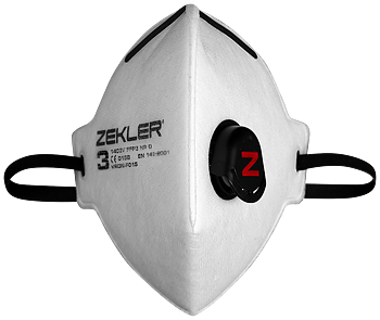 Filtrerande halvmask Zekler 1403V FFP3