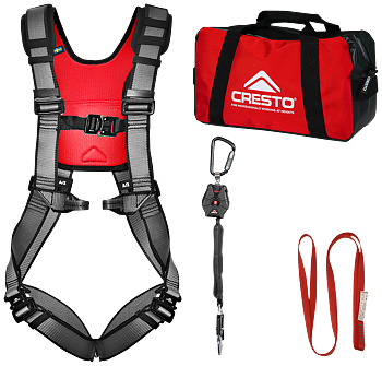 Fallskyddskit Cresto Worker Industrial PRO 2 m
