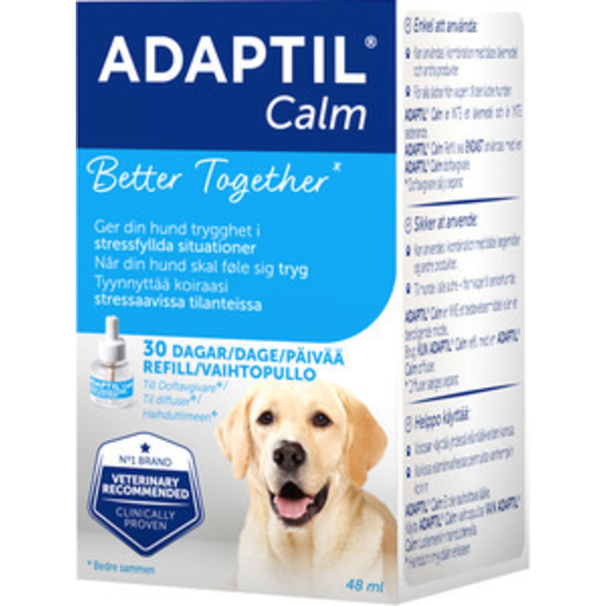 ADAPTIL Påfyllning av lugnt hem (48 ml)