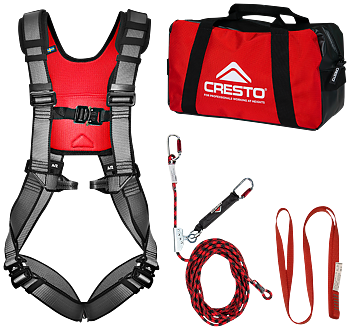 Fallskyddskit Cresto Worker Roofer Comfort 15 m