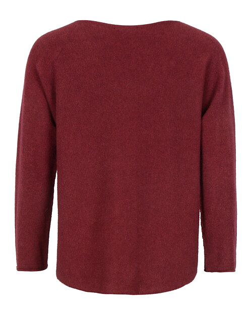 Jumper one size vinröd - 2