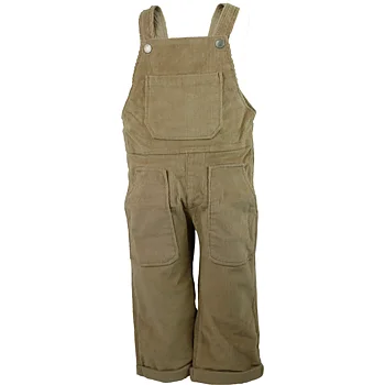 Hängselbyxor beige
