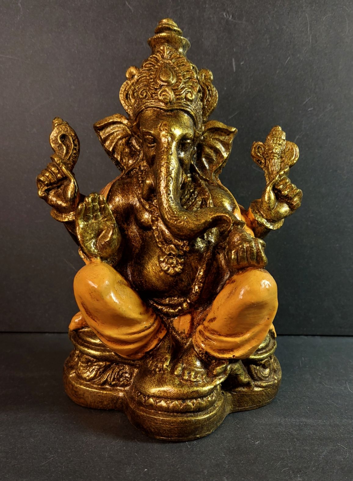 Ganesha Staty - 18 cm - 5